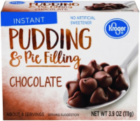 slide 1 of 1, Kroger Instant Chocolate Pudding & Pie Filling, 3.9 oz