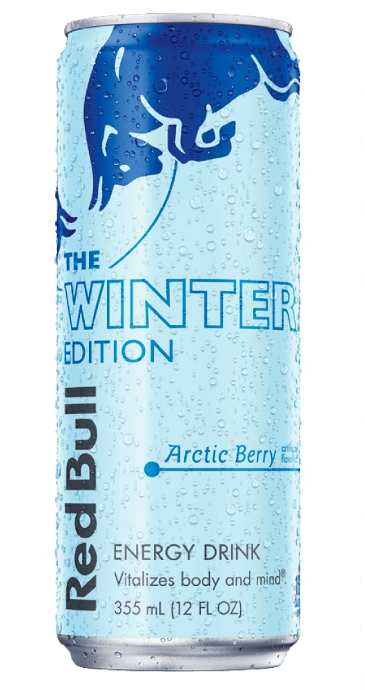 slide 1 of 1, Red Bull The Winter Edition Arctic Berry Energy Drink, 12 oz