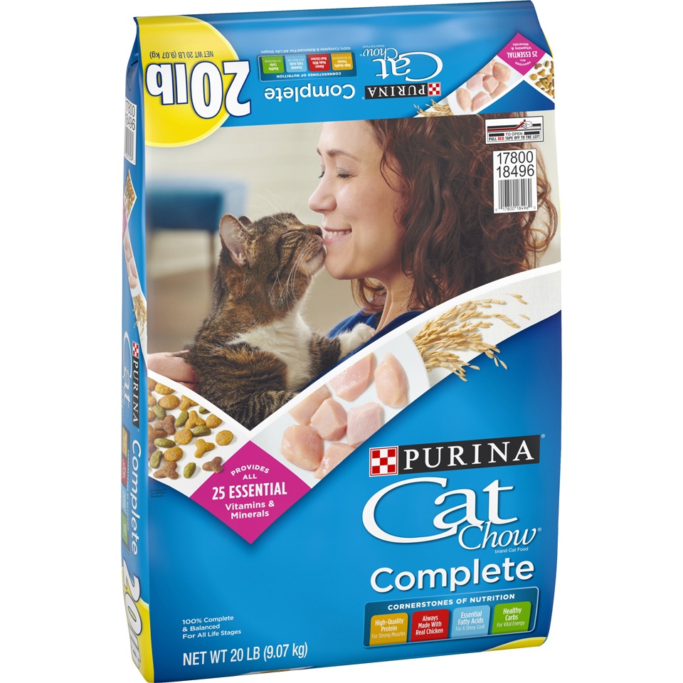 Purina Cat Chow Complete Kibble 20 lb Shipt