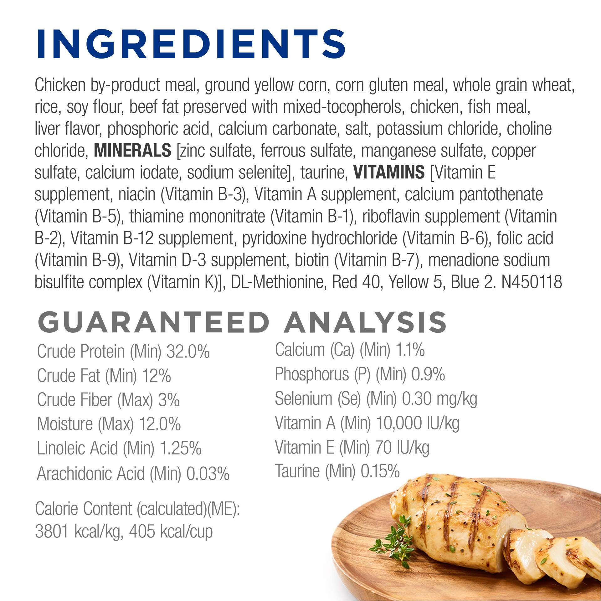 slide 3 of 9, Cat Chow Purina Cat Chow Complete High Protein Dry Cat Food With Real Chicken - 20 lb. Bag, 20 lb