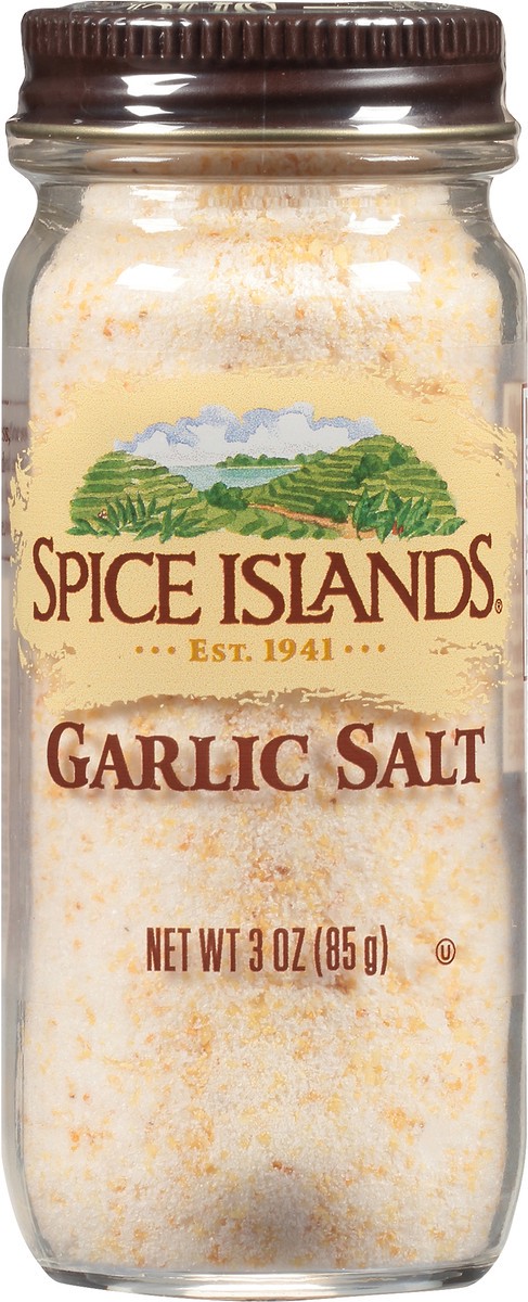 slide 4 of 7, Spice Islands Garlic Salt 3 oz, 3 oz