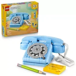 Lego Creator 3 In 1 Retro Telephone Kids Toy 31174