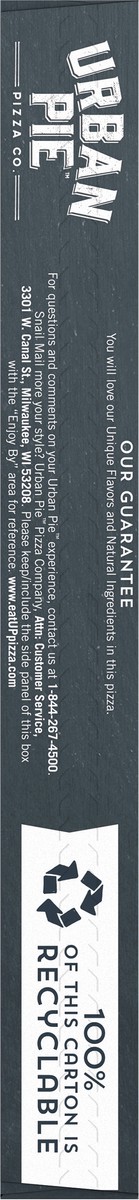 slide 4 of 13, Urban Pie Pizza Co. Thin Crust Uncured Pepperoni Pizza 18.35 oz, 18.35 oz