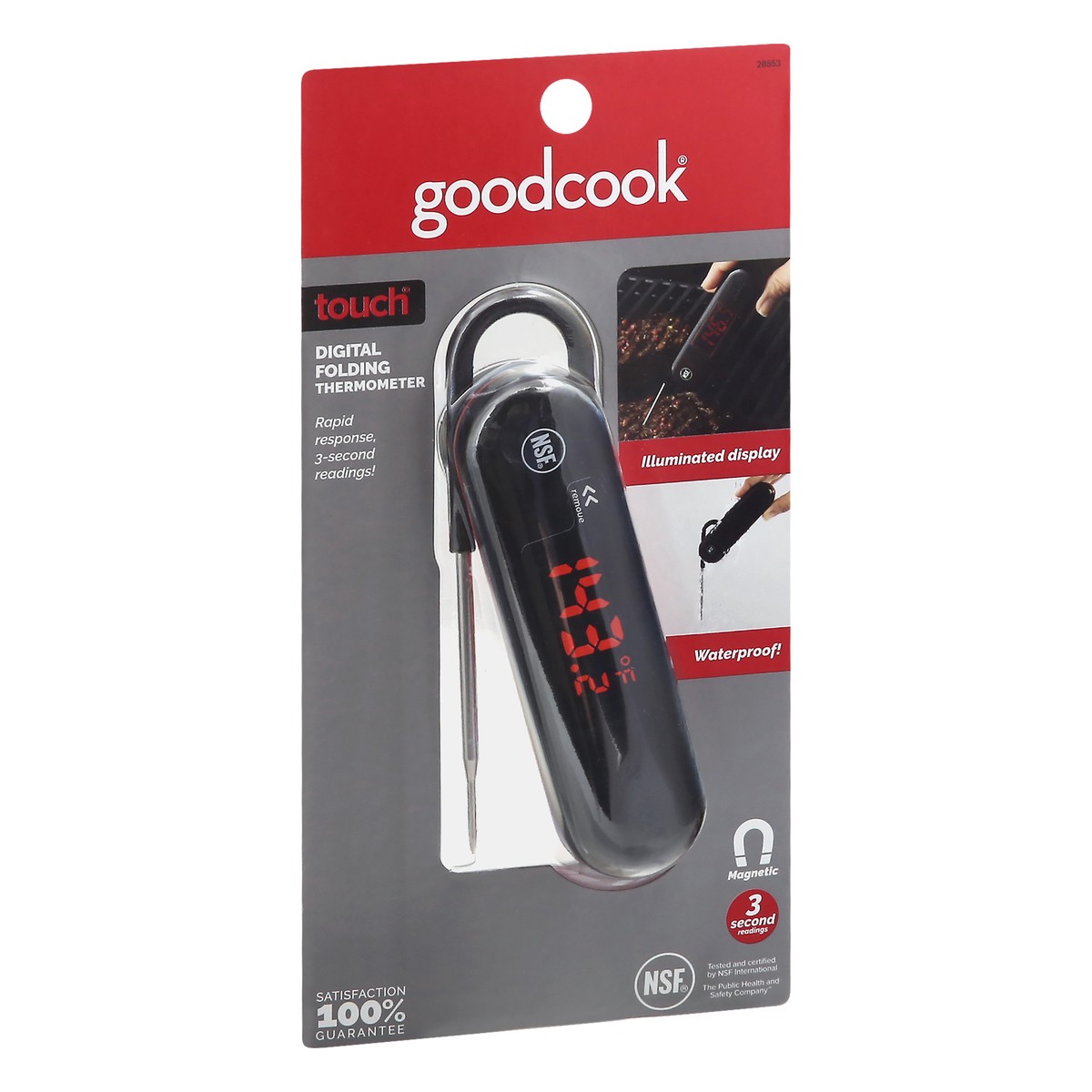 slide 9 of 9, Good Cook Touch Digital Folding Thermometer 1 ea, 1 ct