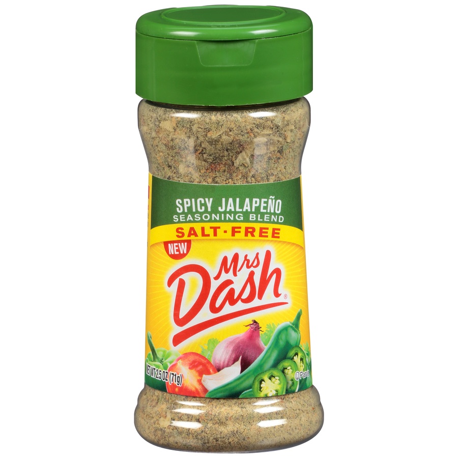slide 1 of 6, Mrs. Dash Spicy Jalapeno Seasoning Blend, 2.5 oz