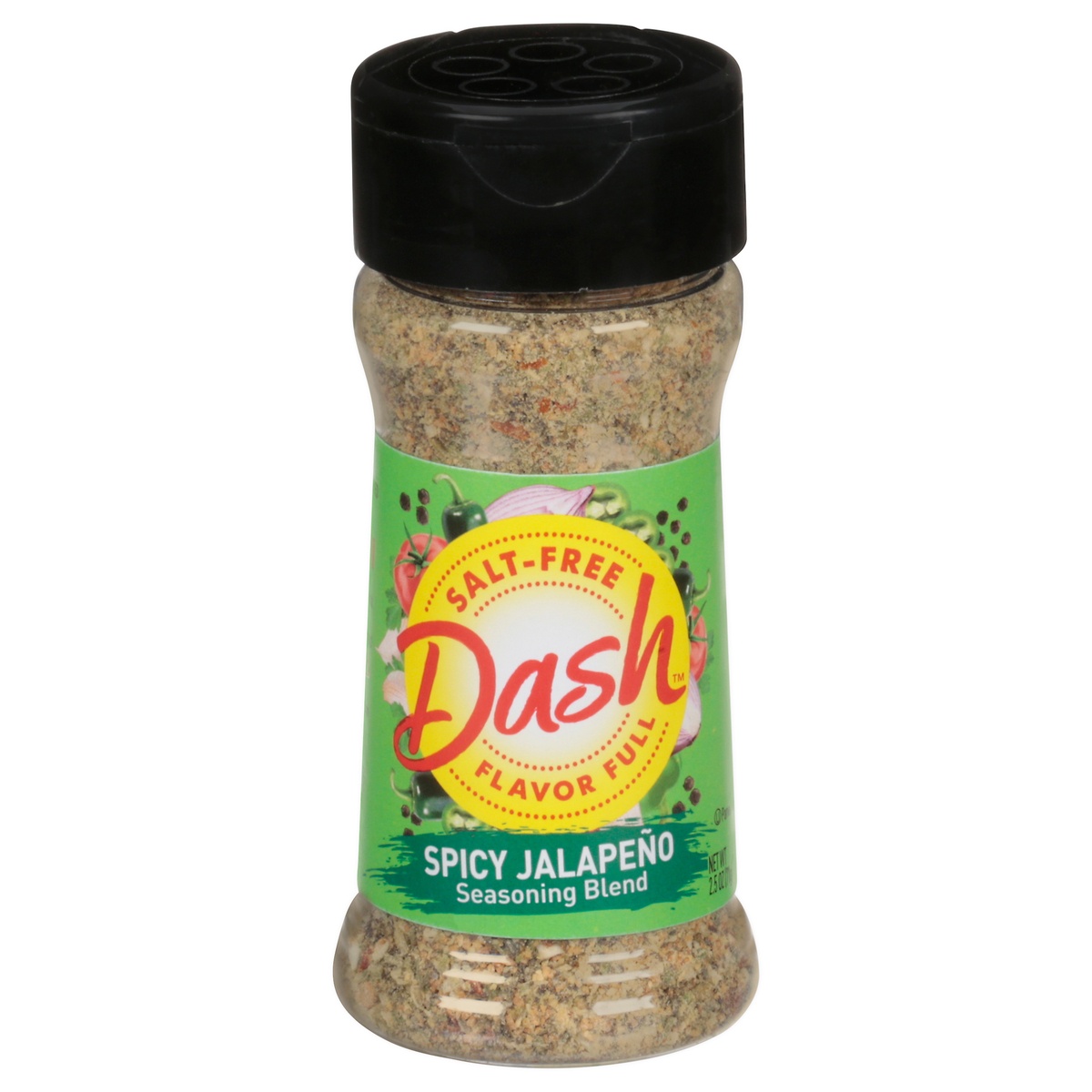 slide 1 of 1, Dash Spicy Jalapeno Seasoning Blend 2.5 oz, 2.5 oz