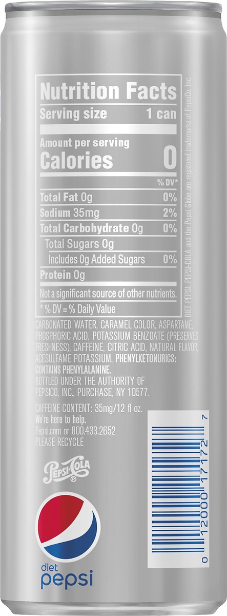 slide 4 of 6, Pepsi Diet Cola 12 oz, 12 oz