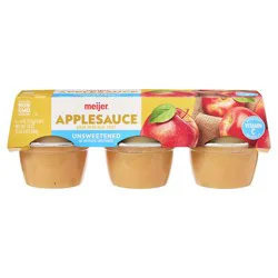 Meijer Unsweetened Applesauce