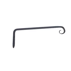Panacea Forged Straight Hook - Black