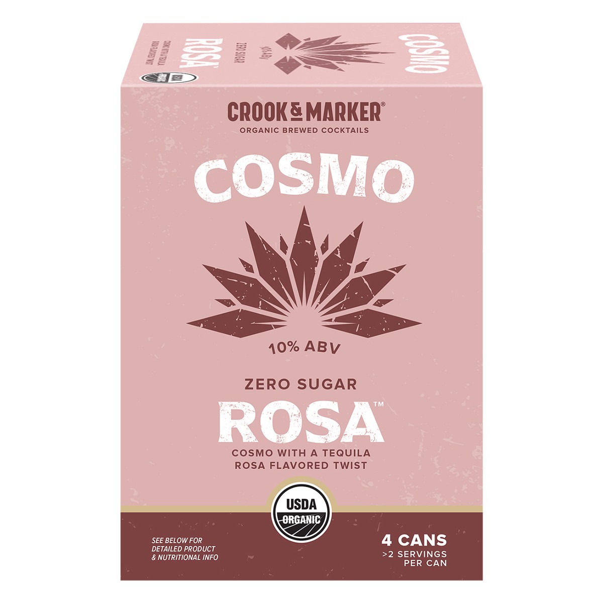 slide 1 of 1, Crook & Marker C&M Cosmo Rosa, 11.5 oz