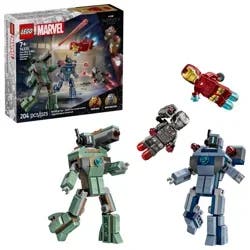 Lego Marvel Iron Man & War Machine Vs. Hammer Drones