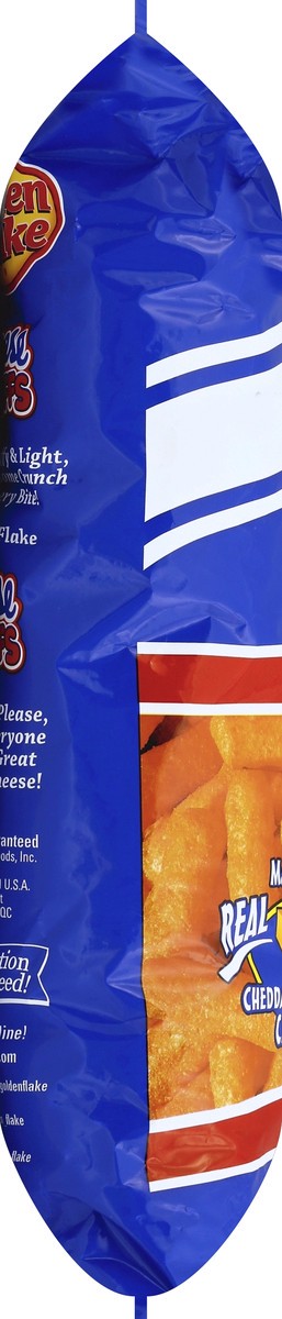 slide 3 of 5, Golden Flake Cheese Puffs, 8.5 oz