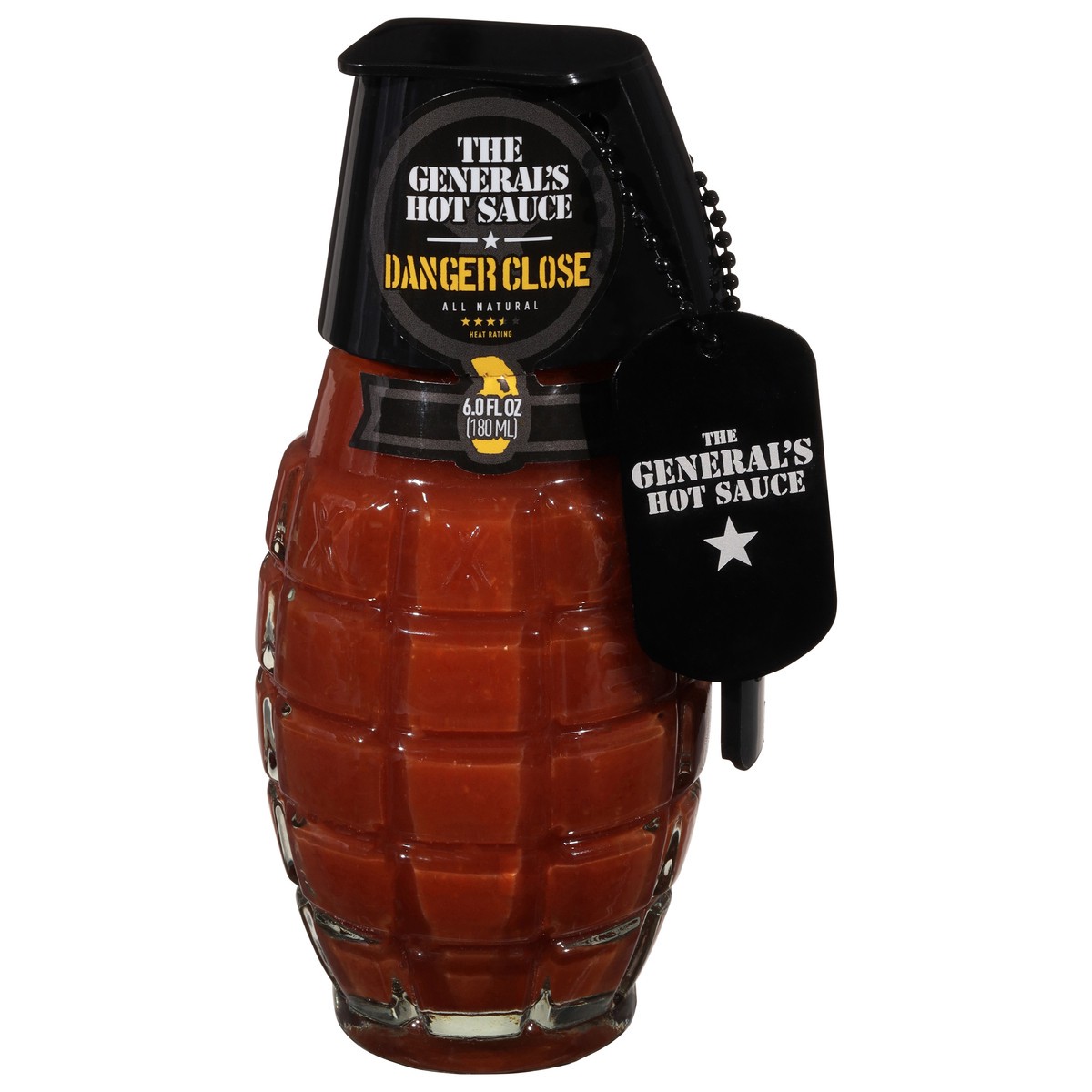 slide 9 of 13, The General's Hot Sauce Danger Close, 6 oz