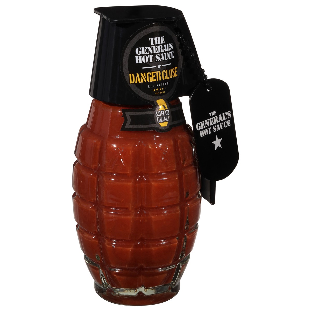 slide 4 of 13, The General's Hot Sauce Danger Close, 6 oz