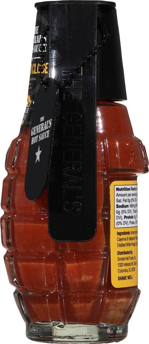 slide 8 of 13, The General's Hot Sauce Danger Close, 6 oz