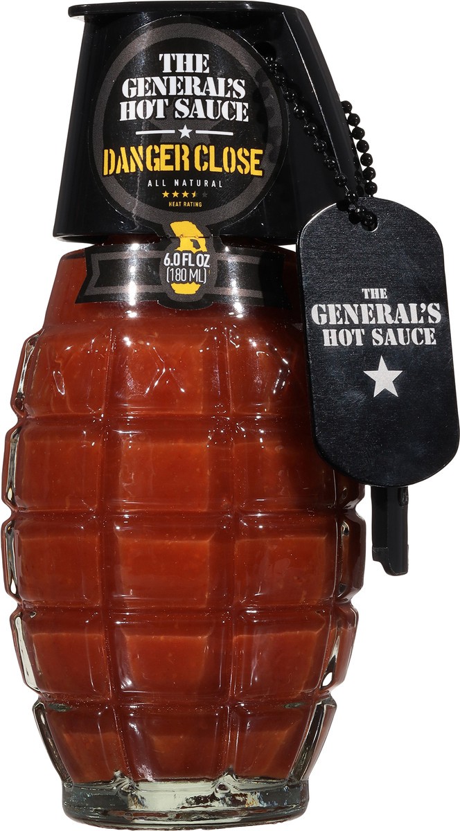 slide 2 of 13, The General's Hot Sauce Danger Close, 6 oz