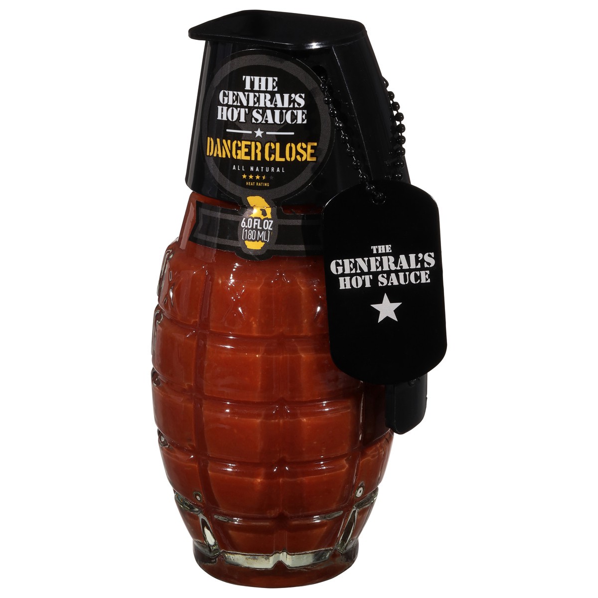 slide 5 of 13, The General's Hot Sauce Danger Close, 6 oz