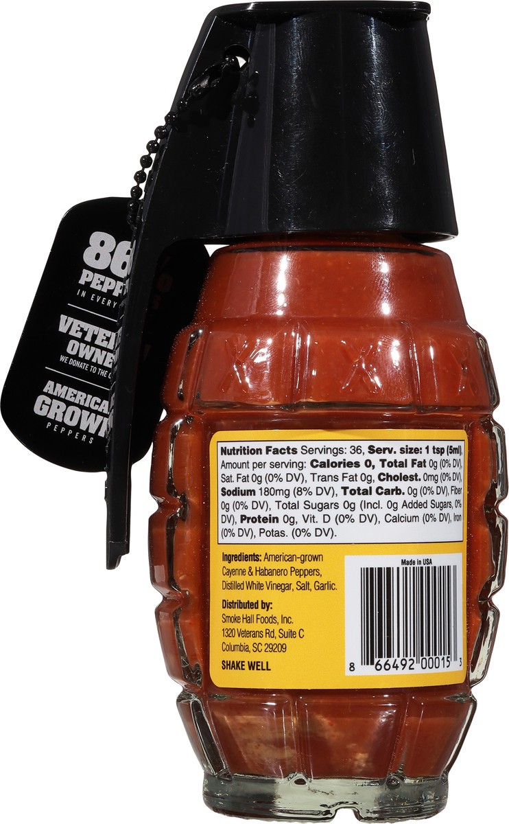 slide 7 of 13, The General's Hot Sauce Danger Close, 6 oz