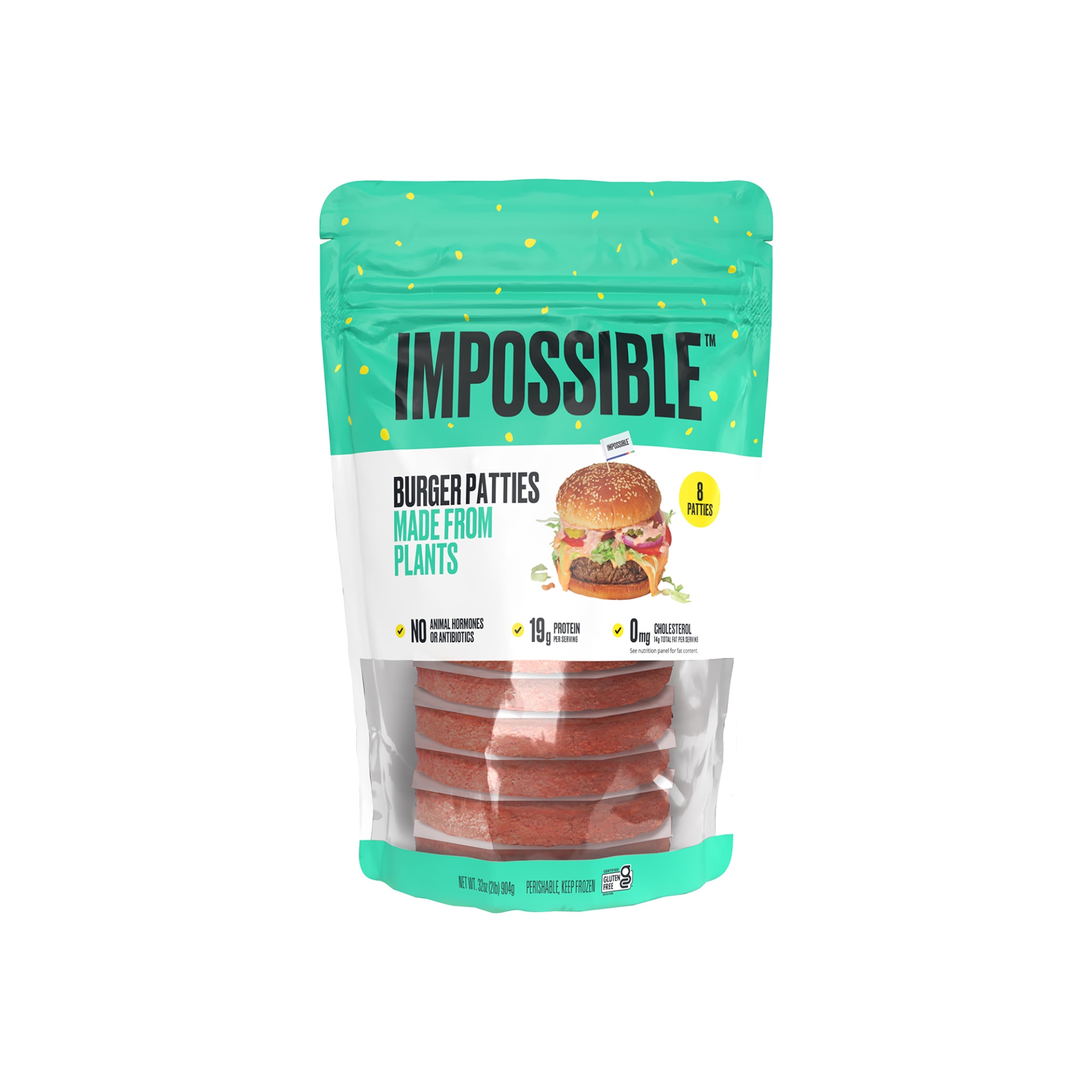 Impossible Foods Impossible Burger Patties, 8 2 lb Shipt