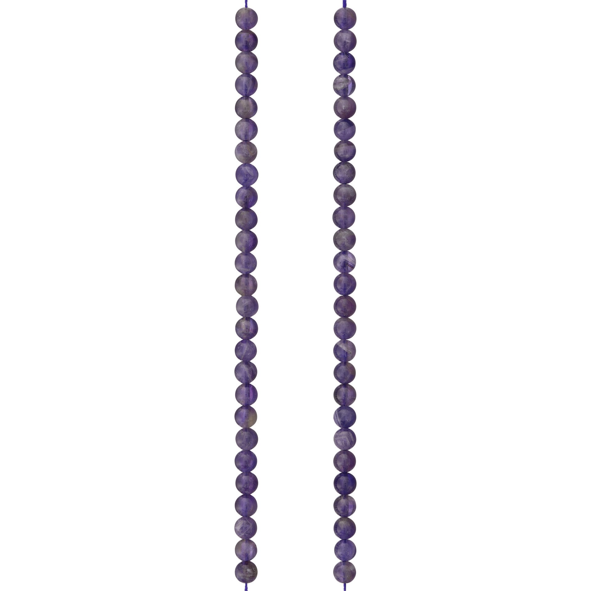 slide 2 of 3, Purple Amethyst Round Beads, 6mm By Bead Landing, 6 mm
