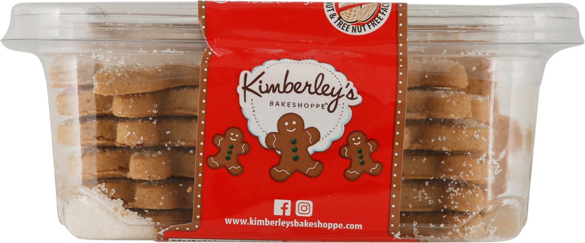 slide 2 of 9, Kimberley's Bakeshoppe Kimberley's Two-Bite Gingerbread Men, 10 oz