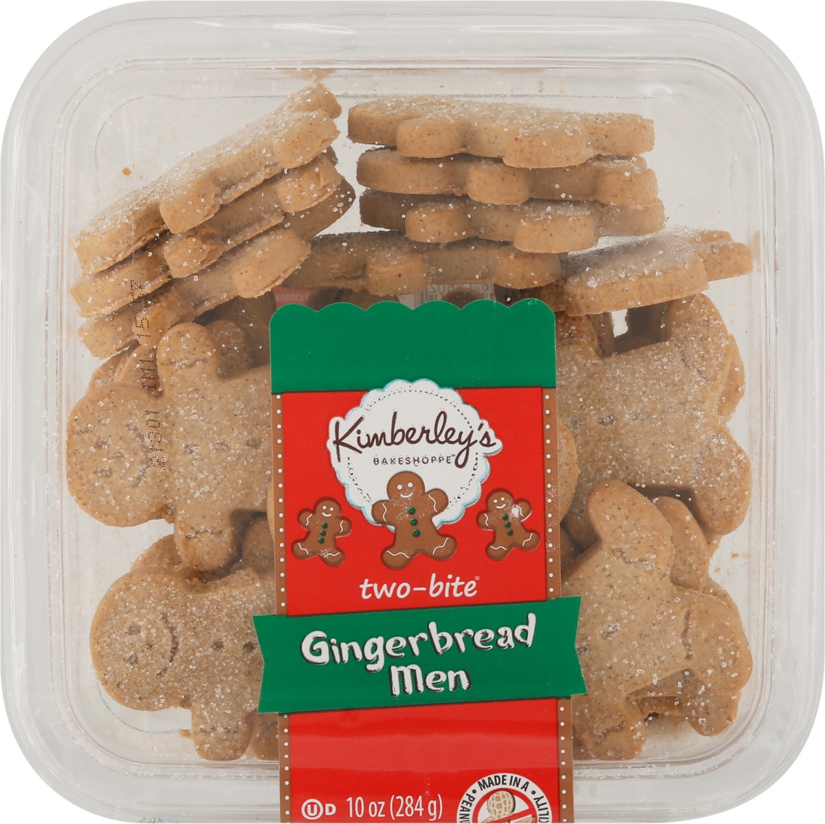 slide 3 of 9, Kimberley's Bakeshoppe Kimberley's Two-Bite Gingerbread Men, 10 oz