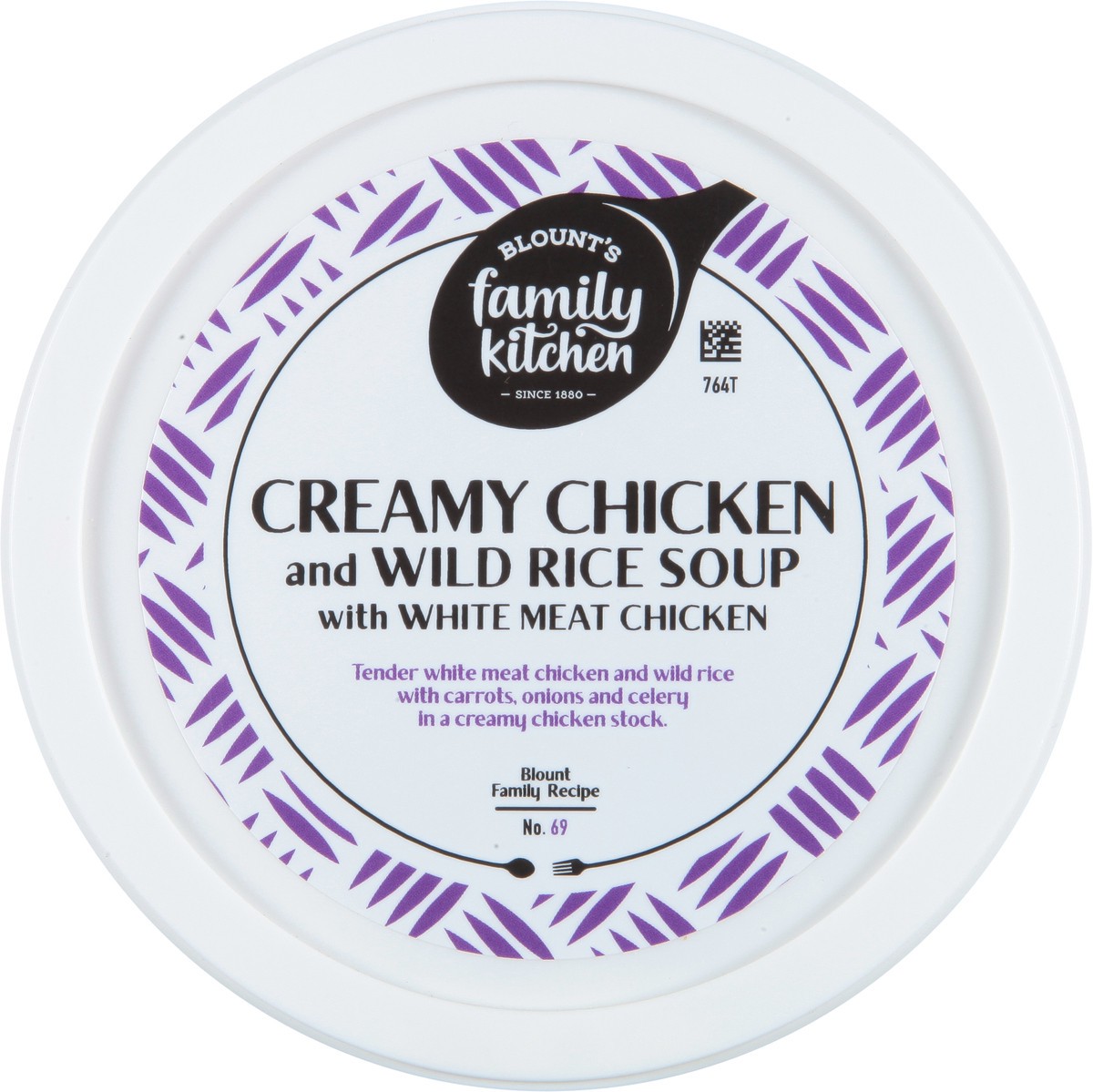 slide 7 of 13, Blount's Family Kitchen Creamy Chicken & Wild Rice Soup with White Meat Chicken, 24 oz, 24 oz