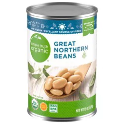 Simple Truth Organic Great Northern Bean Can