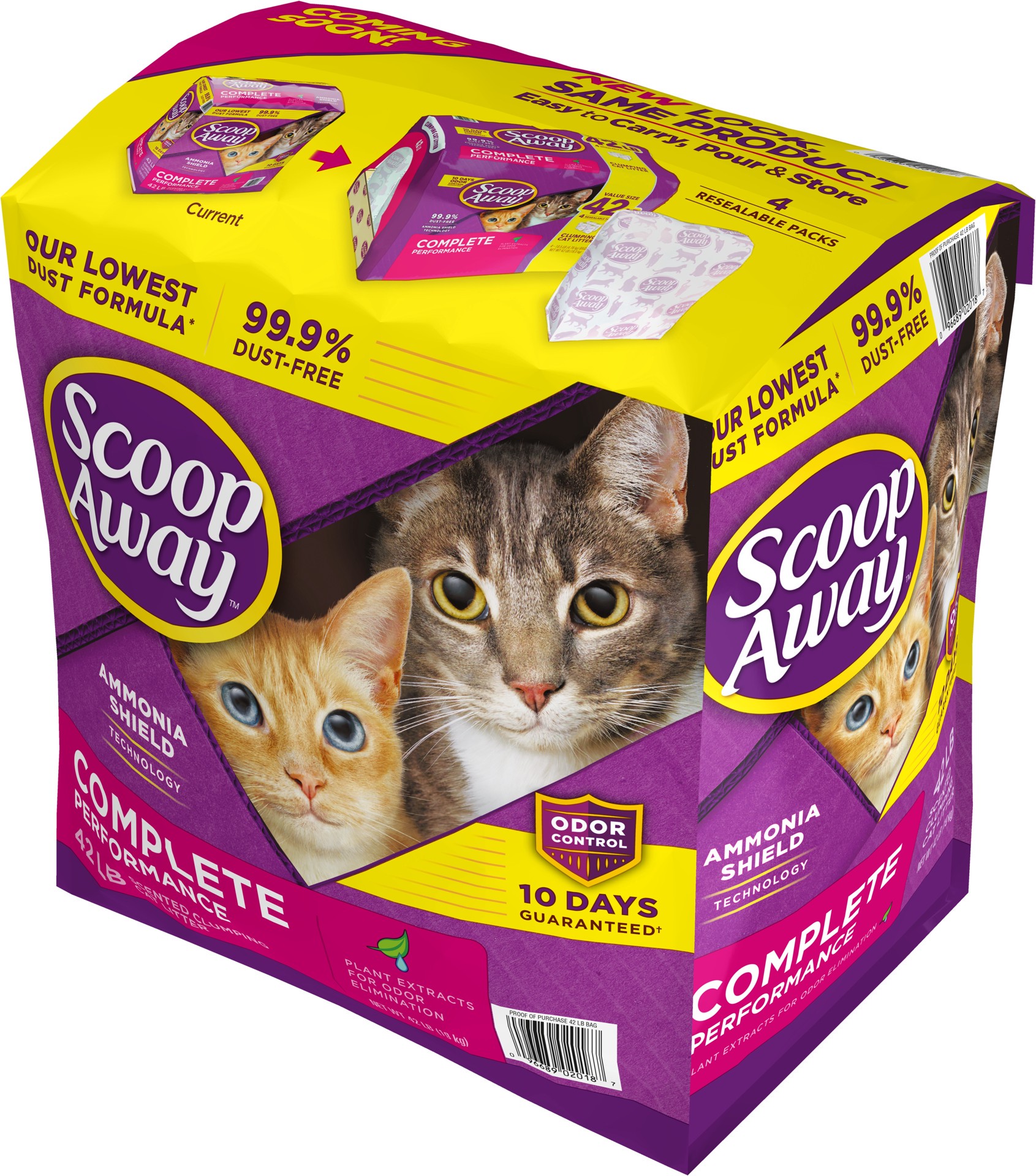 slide 1 of 1, Scoop Away Cat Litter 42 lb, 42 lb