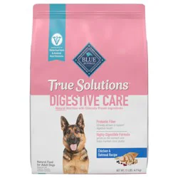 Blue Buffalo True Solutions Digestive Care Natural Dry Dog Food for Adult Dogs, Chicken, 11-lb. Bag