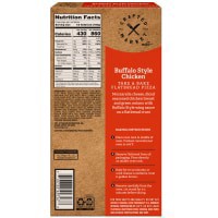 slide 2 of 5, Crafted Market by Meijer Buffalo Style Chicken Flatbread Pizza, 12.2 oz., 12.2 oz