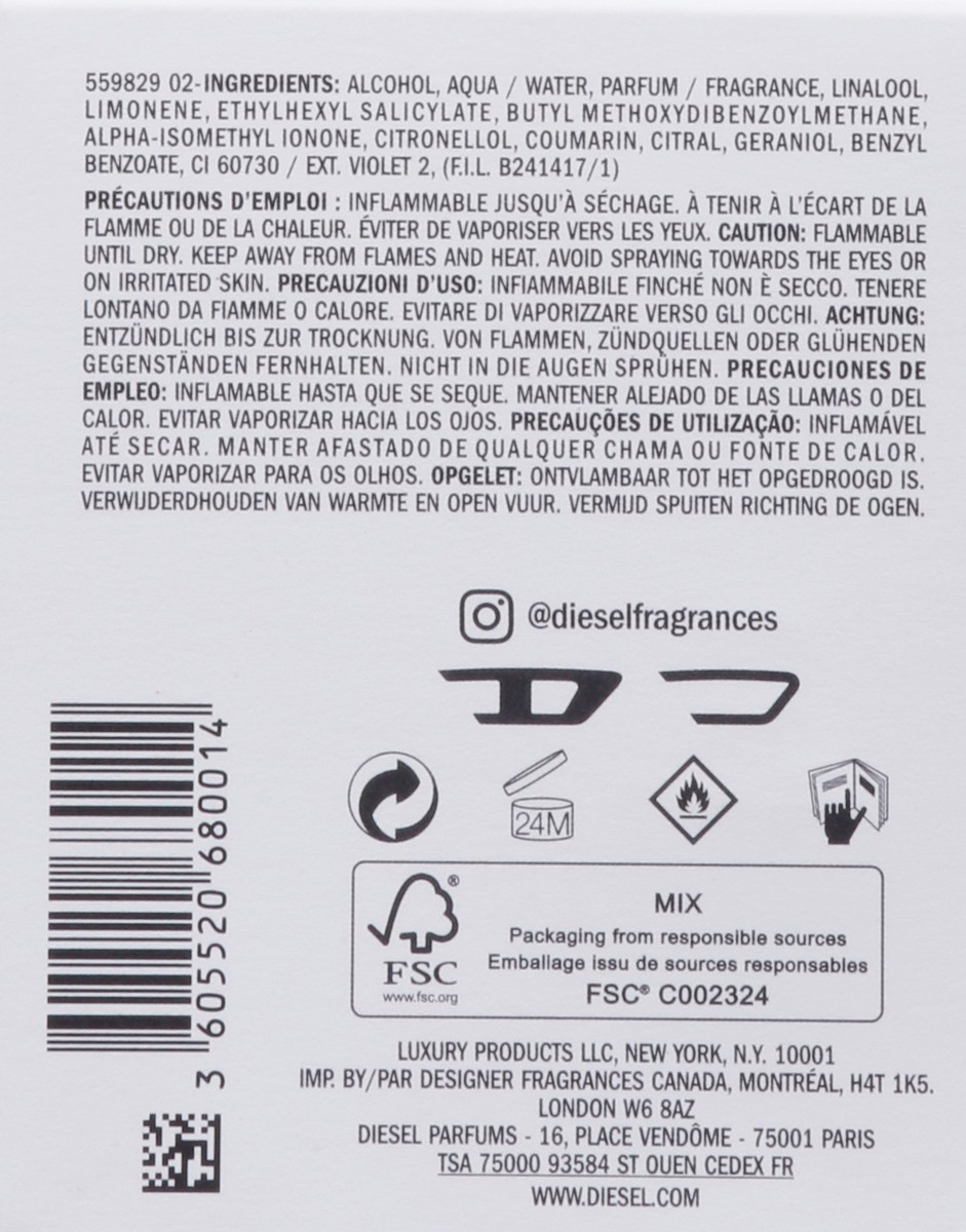 slide 6 of 13, Diesel Only The Brave Eau De Toilette Spray 1.7 fl oz, 1.7 fl oz