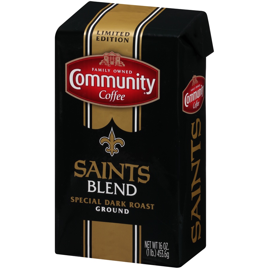 slide 3 of 7, Comm Coffee Saints Blend Ltd, 16 oz