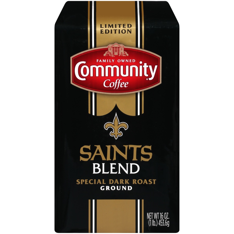 slide 1 of 7, Comm Coffee Saints Blend Ltd, 16 oz