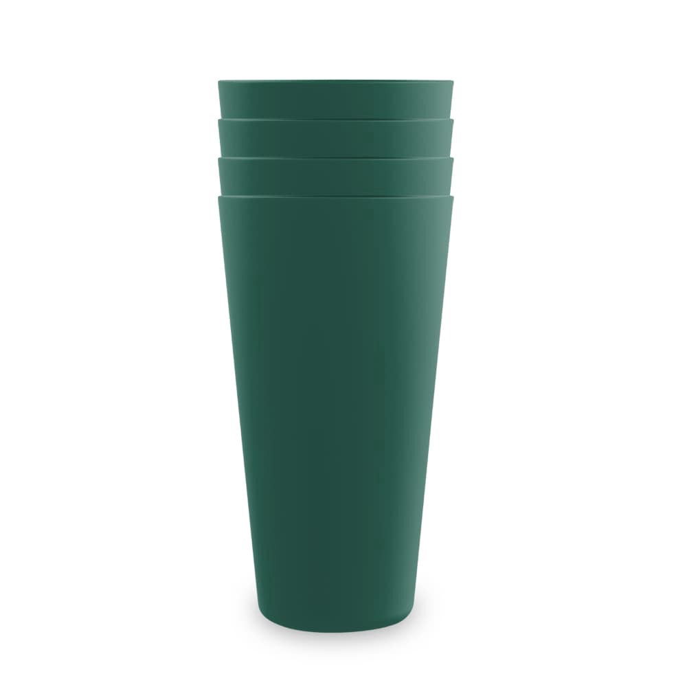 slide 1 of 1, EDL Tumblers - Green, 4 ct / 37 oz