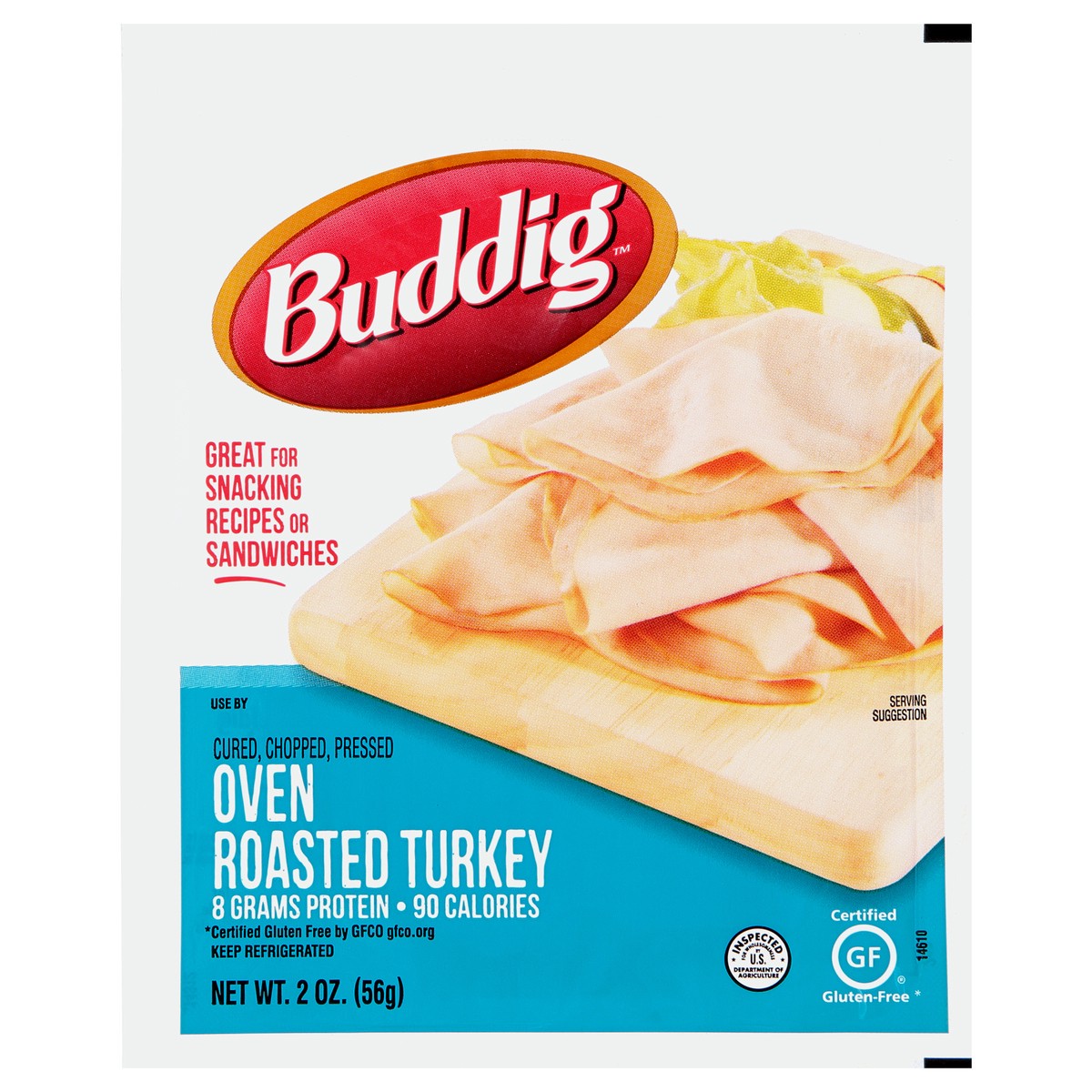 slide 1 of 7, Buddig Original Oven Roasted Turkey, 2 oz