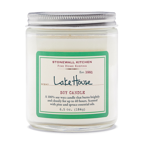 slide 1 of 1, Stonewall Kitchen Lake House Soy Candle, 6.5 oz