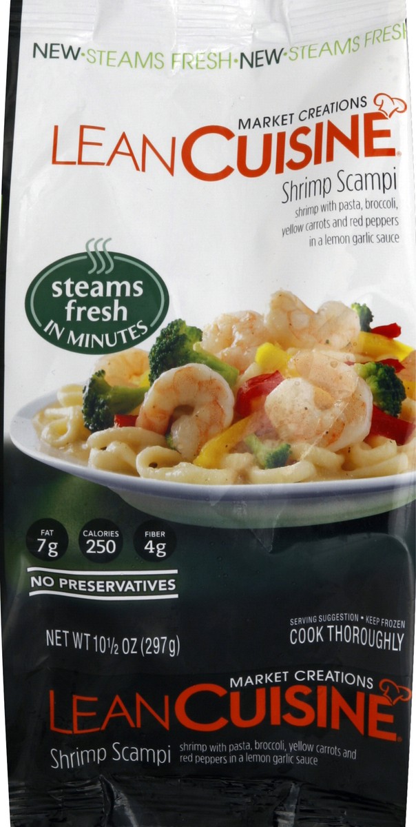 slide 5 of 5, Lean Cuisine Shrimp, 1 ct