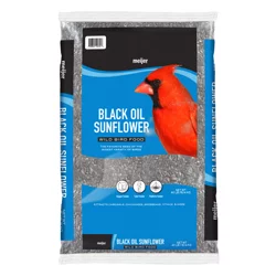 Meijer Black Oil Sunflower Seed Wild Bird Food