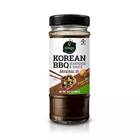 slide 1 of 1, Bibigo Bbq Sauce Korean Original - 16.9 Oz, 16.9 fl oz