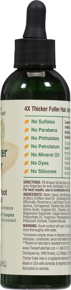 slide 8 of 9, Thicker Fuller Hair Scalp & Root Treatment 4 fl oz, 4 fl oz