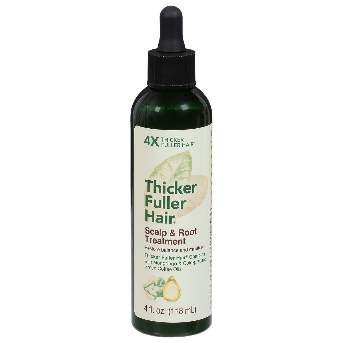 slide 1 of 9, Thicker Fuller Hair Scalp & Root Treatment 4 fl oz, 4 fl oz