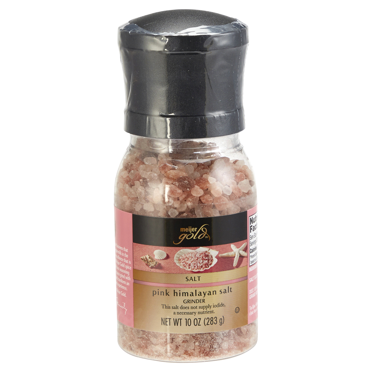 slide 1 of 4, Meijer Gold Himalayan Pink Salt, 10 oz