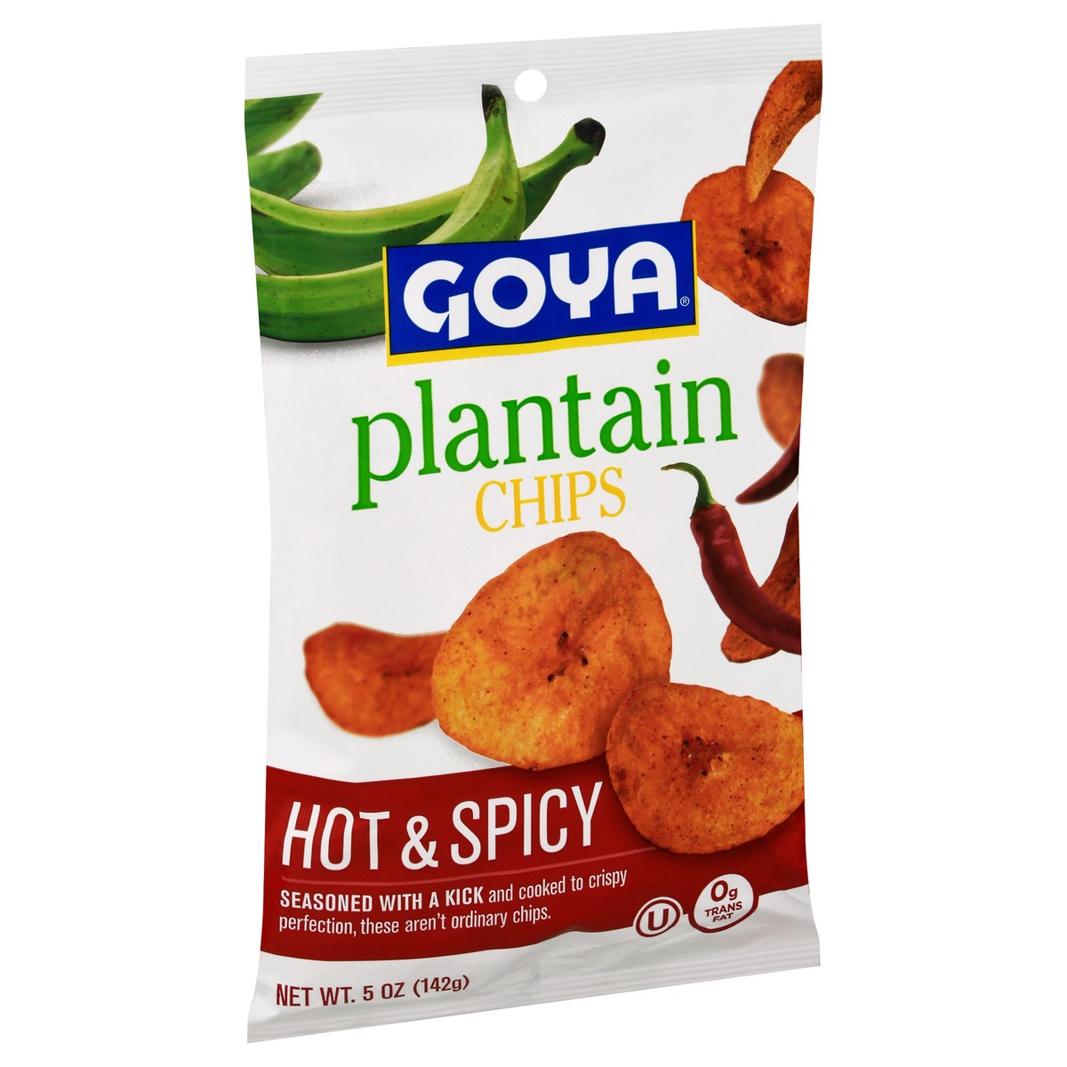 slide 4 of 13, Goya Hot & Spicy Plantain Chips 5 oz, 5 oz