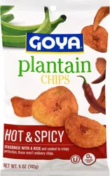 Goya Hot & Spicy Plantain Chips 5 oz
