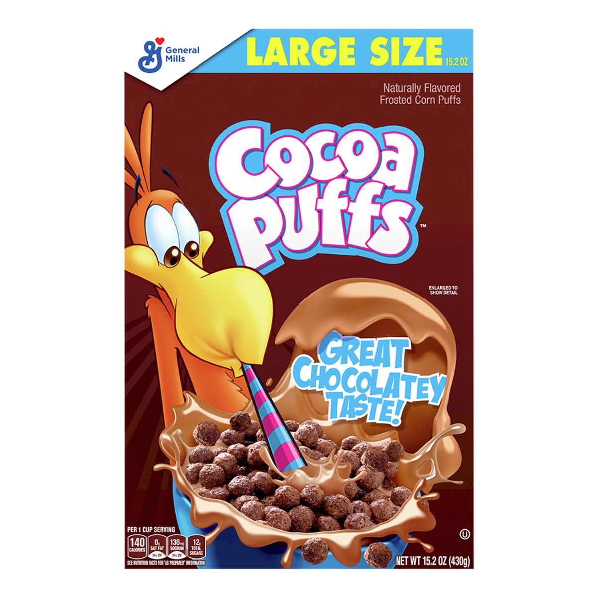 slide 1 of 9, General Mills Gen Mill G/Mills Cereal Cocoa Puffs, 15.2 oz