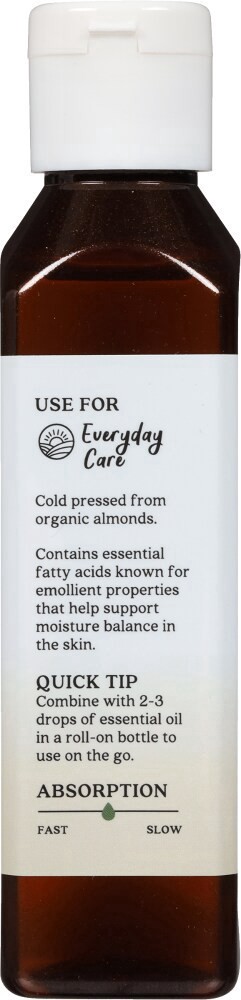 slide 3 of 4, Aura Cacia Sweet Almond Organic Skin Care Oil, 4 oz