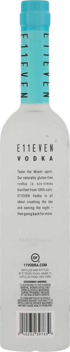 slide 7 of 9, E11Even Vodka, 750 ml