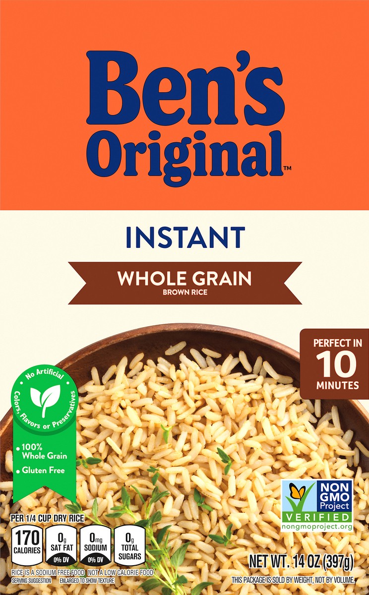 slide 2 of 13, BEN'S ORIGINAL™ Instant Brown Rice, 14 oz, 14 oz