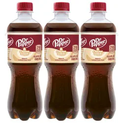 Dr Pepper & Cream Soda, 0.5 L bottles, 6 pack